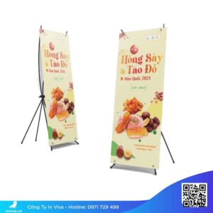 Food standee template