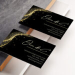 Thiết kế name card cá nhân đẹp với họa tiết đơn giản và ấn tượng