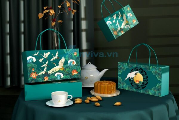 Xưởng in hộp bánh trung thu cao cấp, theo yêu cầu, số lượng ít, lấy nhanh tại TPHCM