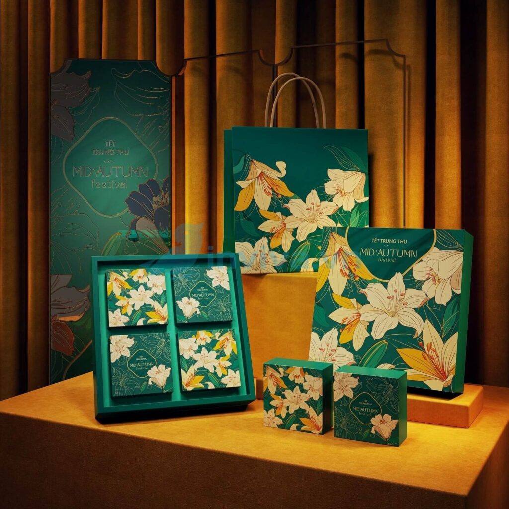 Xưởng in hộp bánh trung thu cao cấp, theo yêu cầu, số lượng ít, lấy nhanh tại TPHCM