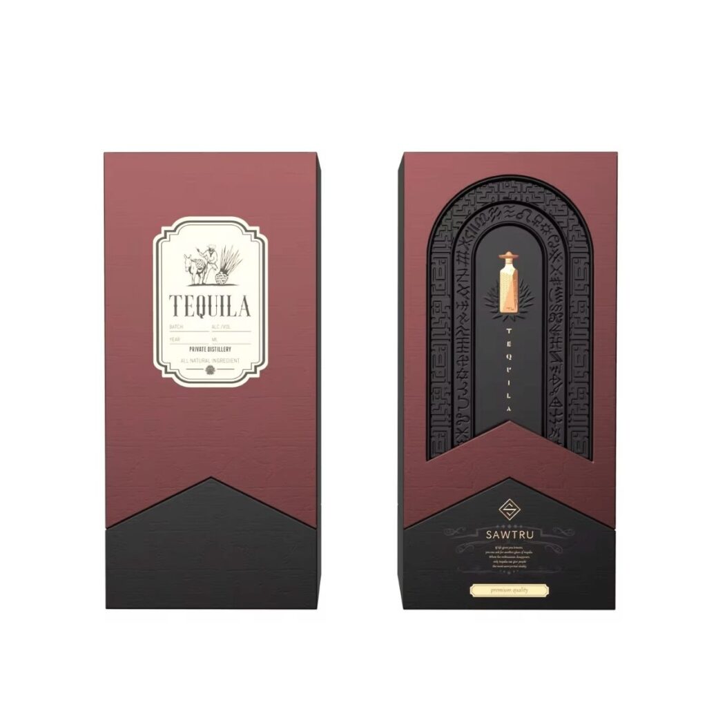 Mẫu hộp rượu cao cấp