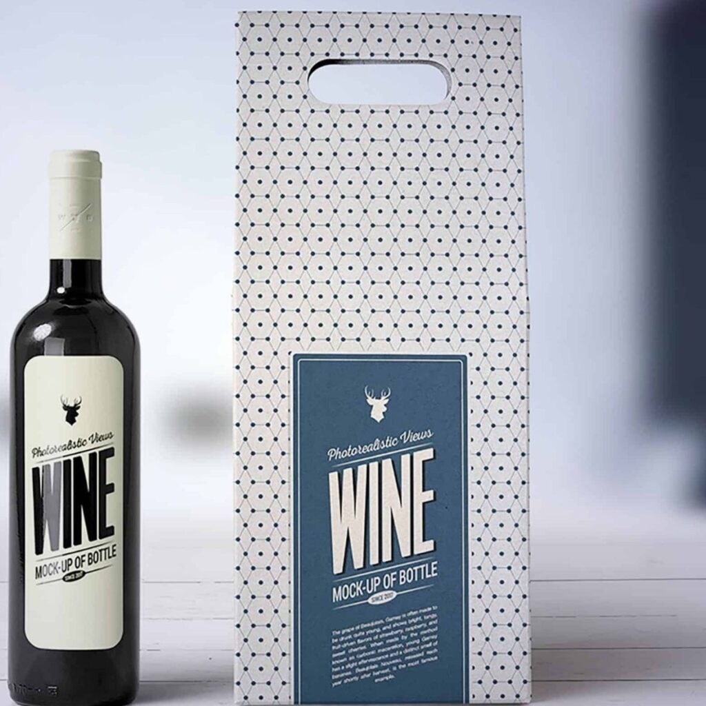 Mẫu hộp rượu cao cấp