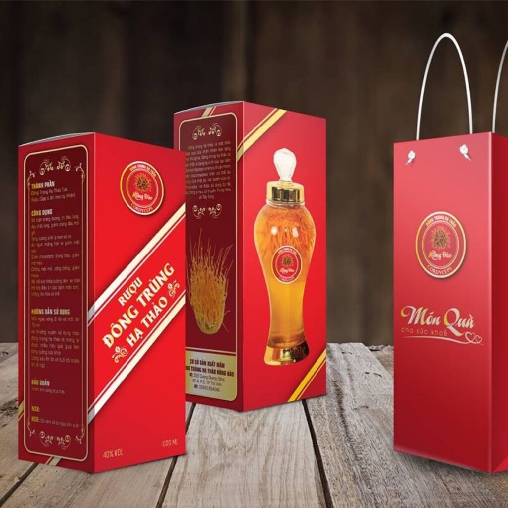 Mẫu hộp rượu cao cấp