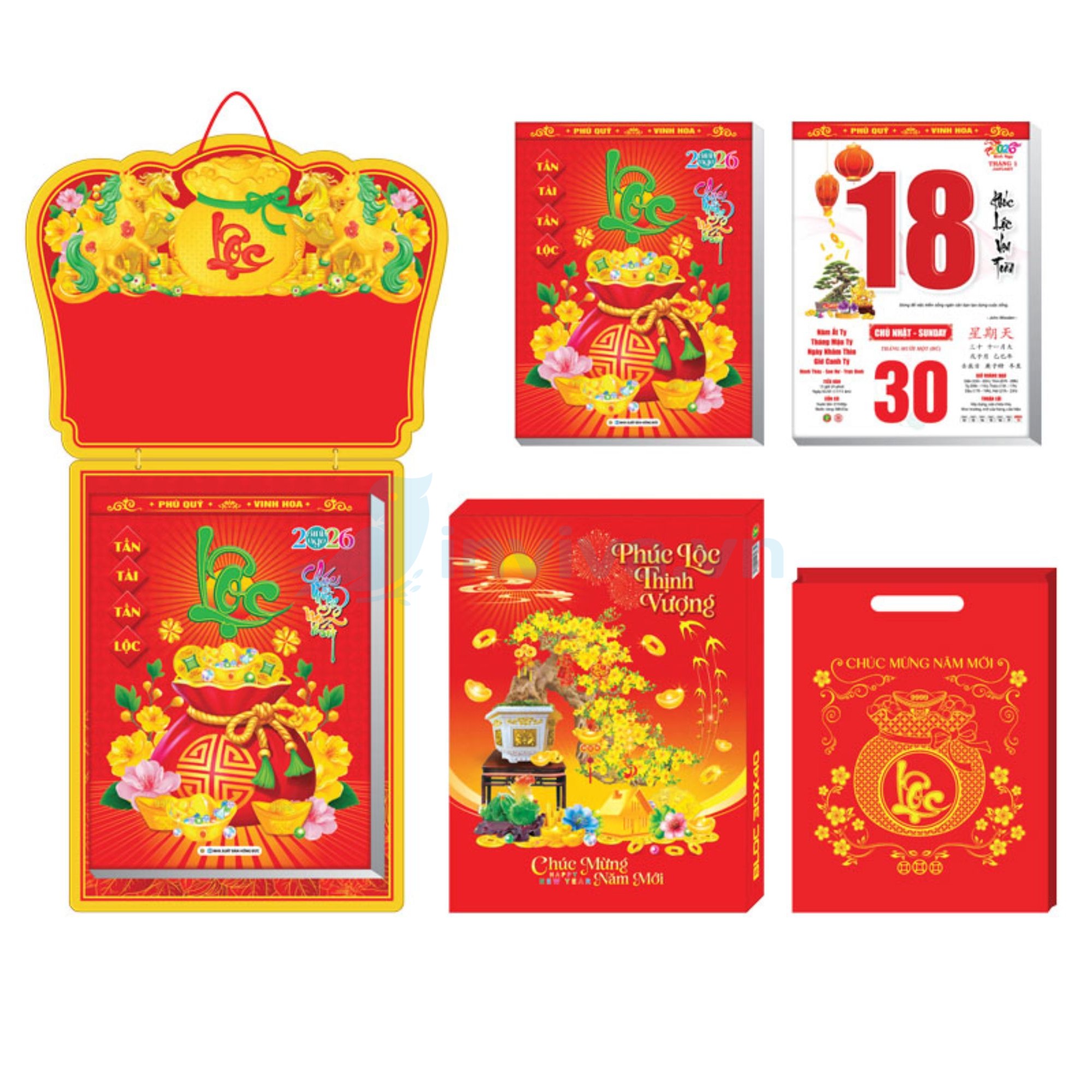 Xưởng in ấn lịch năm mới 2026