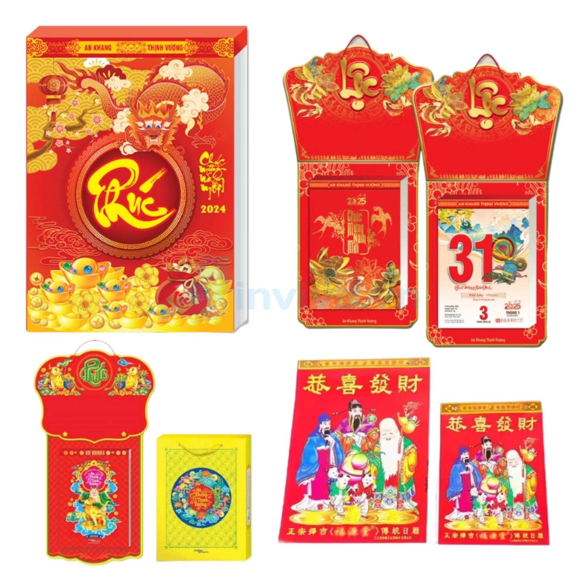 Lịch Bloc in ấn theo yêu cầu