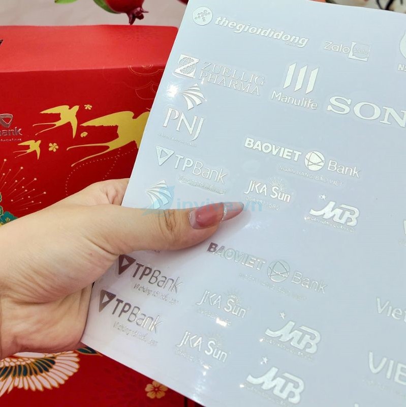Xưởng in sticker theo yêu cầu, giá rẻ, lấy liền 2h tại HCM - Inviva.vn