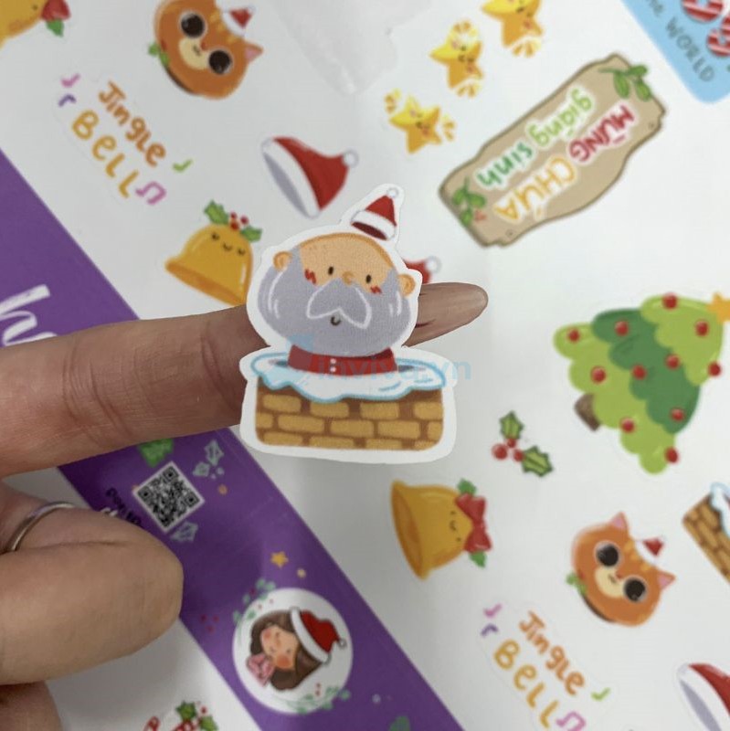 Xưởng in sticker theo yêu cầu, giá rẻ, lấy liền 2h tại HCM