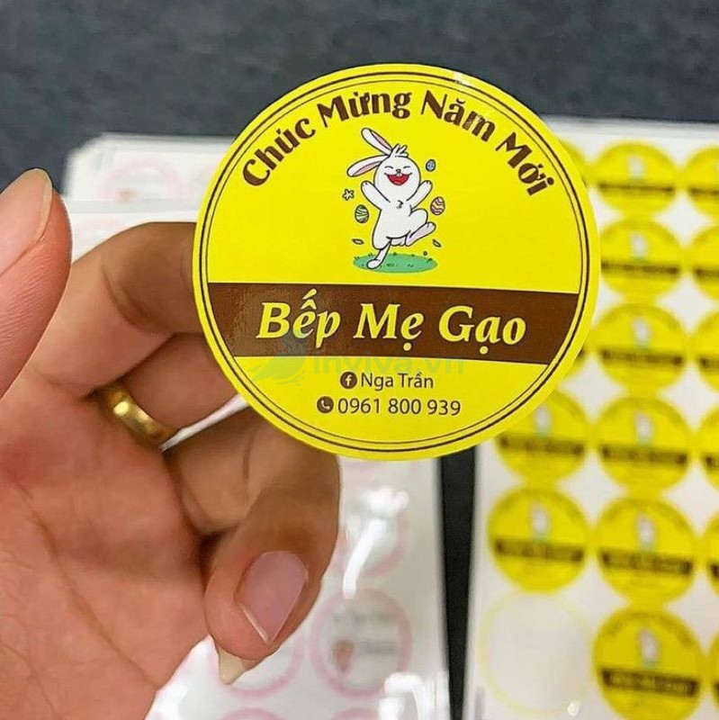 Xưởng in sticker theo yêu cầu, giá rẻ, lấy liền 2h tại HCM