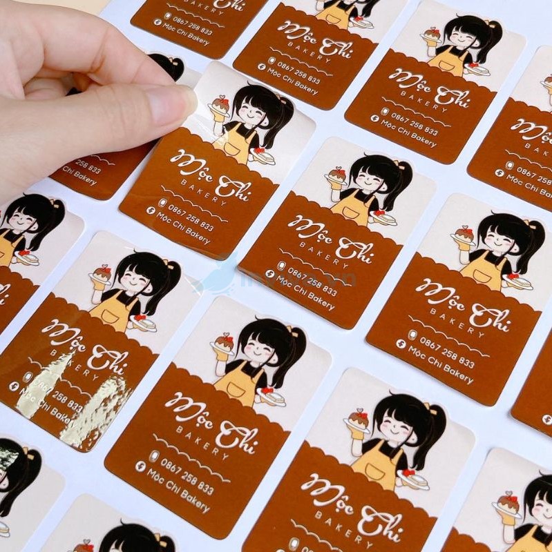 Xưởng in sticker theo yêu cầu, giá rẻ, lấy liền 2h tại HCM