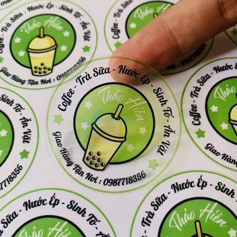 Xưởng in sticker theo yêu cầu, giá rẻ, lấy liền 2h tại HCM