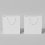 Xưởng in túi giấy kraft trắng, túi giấy trắng có quai theo yêu cầu giá rẻ