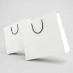 Xưởng in túi giấy kraft trắng, túi giấy trắng có quai theo yêu cầu giá rẻ