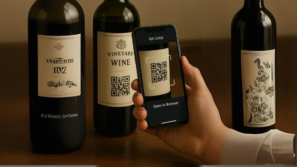 Mã QR trên tem hỗ trợ tra cứu thông tin dễ dàng - Hình minh họa