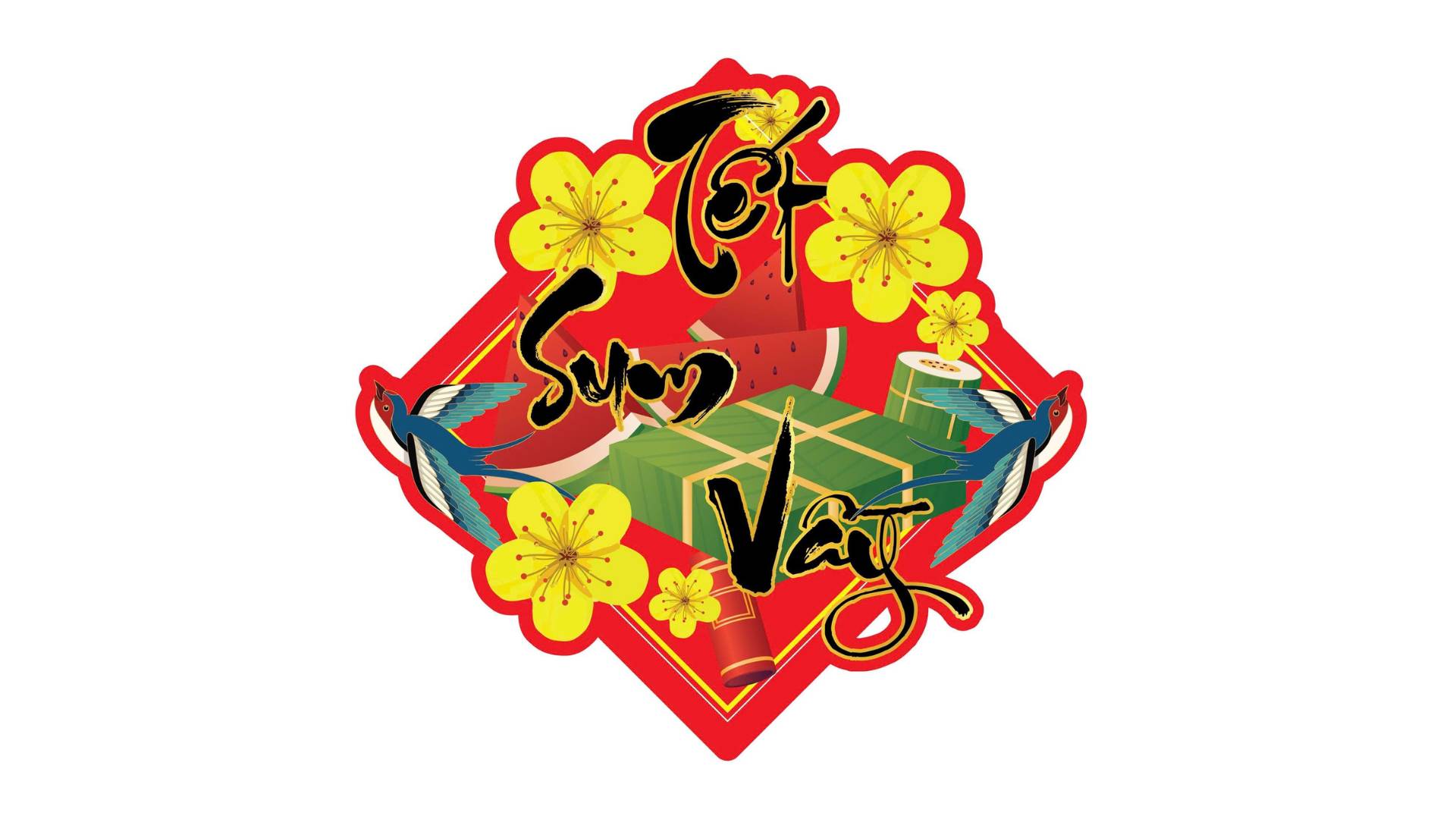 Mẫu tem nhãn dán hộp bánh đẹp