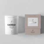 Mẫu hộp giấy đựng nến thơm