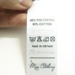Hình ảnh nhãn mác quần áo số 1