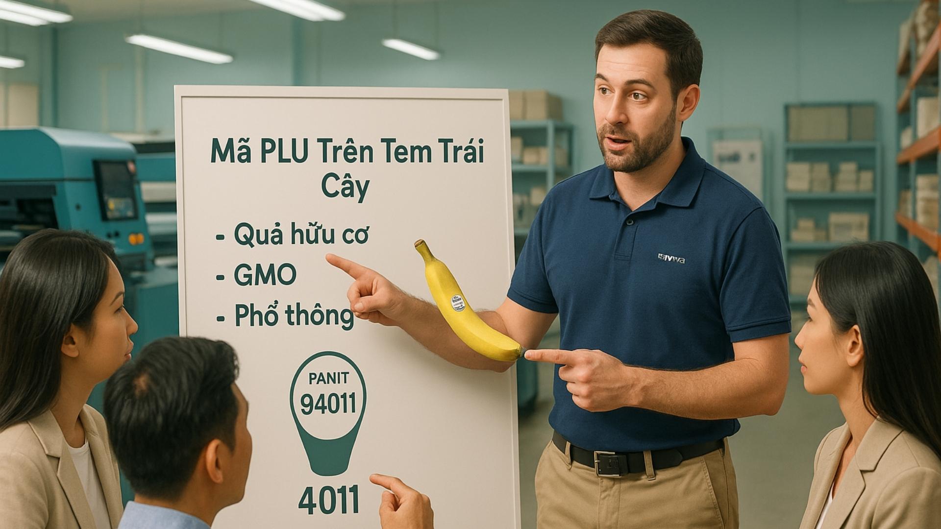 Mã PLU giúp phân biệt trái cây theo phương pháp canh tác - Hình minh họa