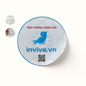 Dịch vụ in tem dán bảo hành theo yêu cầu, giá từ 200đ tại TP.HCM