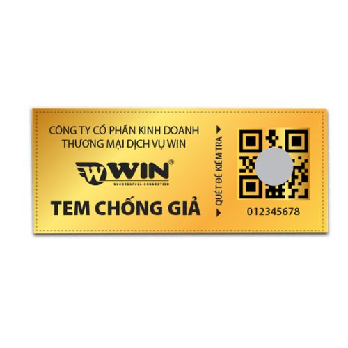 Mẫu tem chống giả có khả năng truy xuất nguồn gốc
