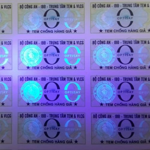 Công nghệ phản quang giúp tem chống hàng giả khó bị sao chép