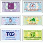 Mẫu tem chống giả tham khảo