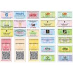 Mẫu tem chống giả tham khảo