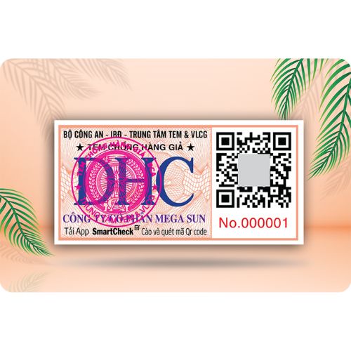 Mẫu tem chống giả công nghệ cao phổ biến