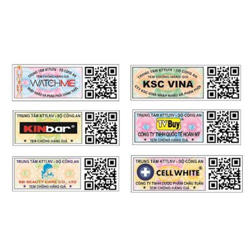Tham khảo nhanh các mẫu tem chống giả được tin dùng