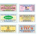 Mẫu tem chống giả tham khảo