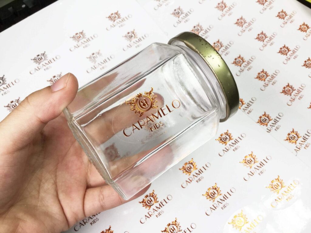 Xưởng in tem trong suốt, decal dán trong suốt theo yêu cầu, số lượng ít, giá rẻ tại TP. HCM