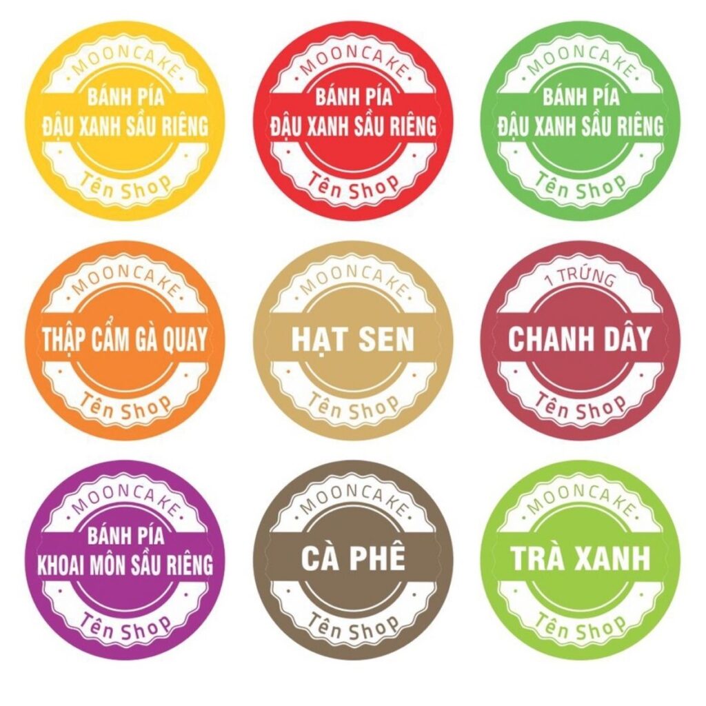 Hình ảnh tem mác số lượng ít