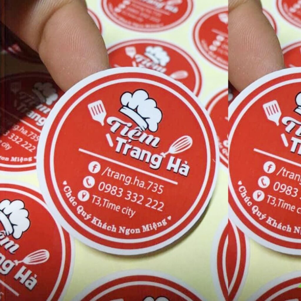 Hình ảnh tem nhãn sản phẩm