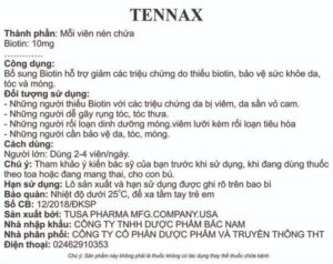 Hình ảnh tem nhãn phụ của sản phẩm