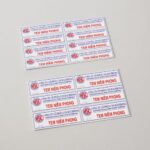 Mẫu tem niêm phong cơ bản