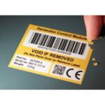 Mẫu tem vỡ chống tháo gỡ trái phép