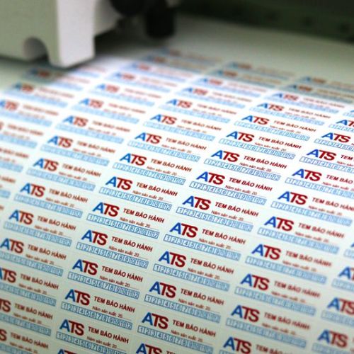 Mẫu thiết kế tem vỡ bảo hành ấn tượng