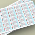 Mẫu tem bể dễ vỡ thông dụng