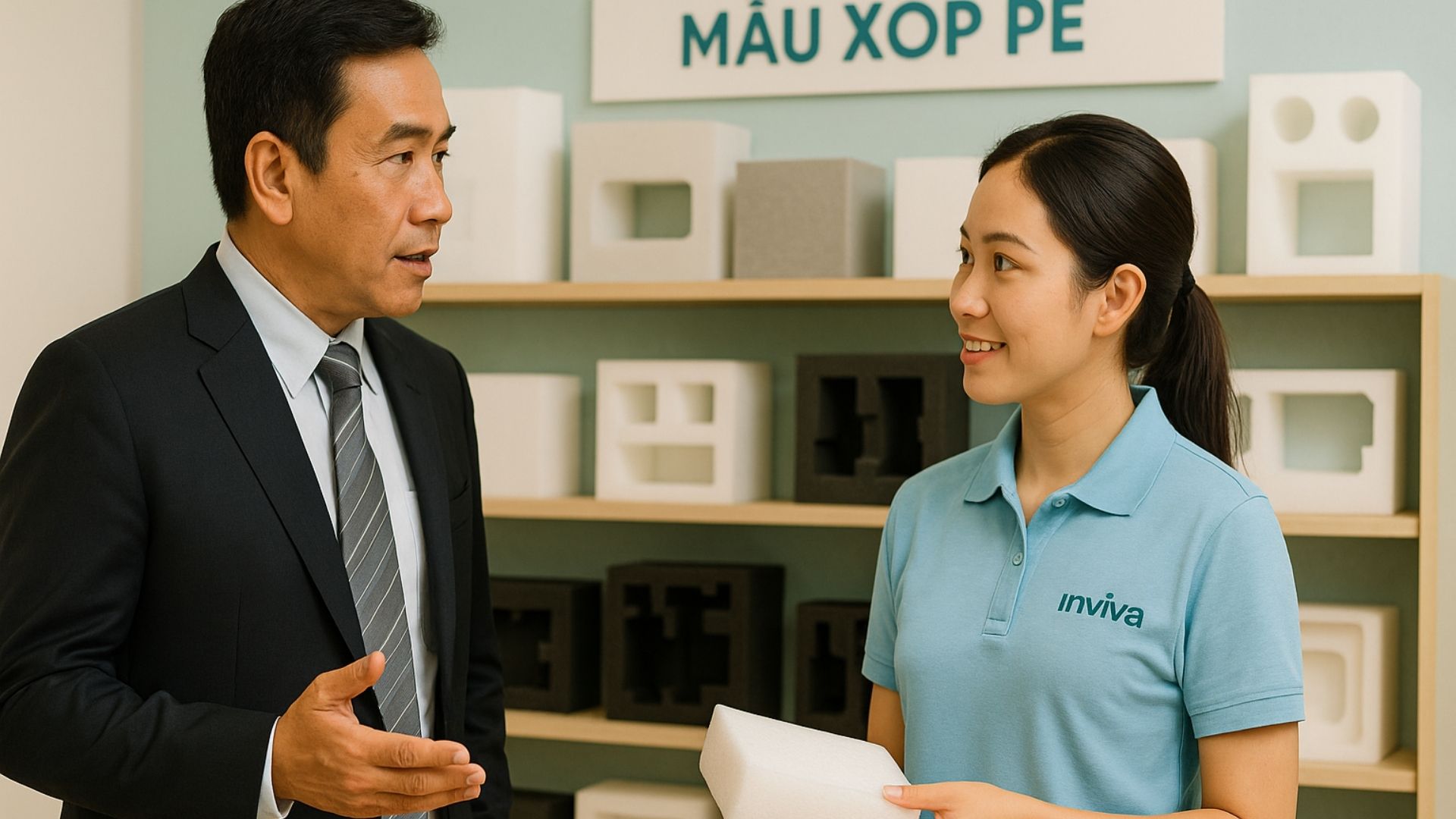 Tại Inviva.vn, khách hàng được tư vấn trực tiếp bởi nhân viên dày dặn kinh nghiệm - Hình minh họa