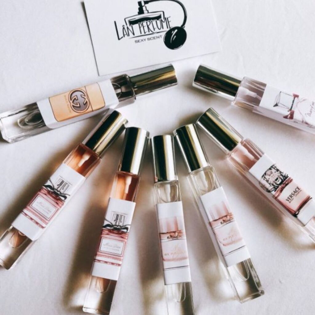 Hình ảnh tem dán nước hoa