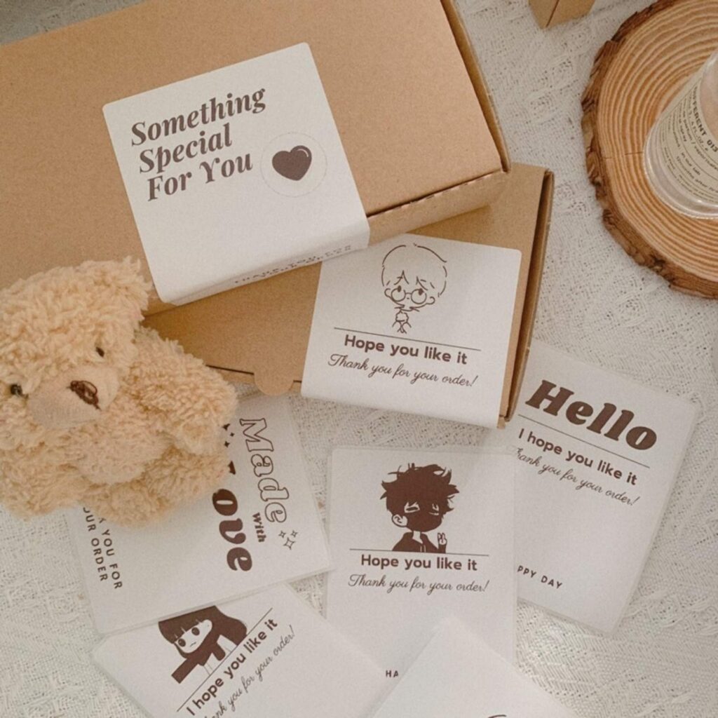 Hình ảnh tem dán quà tặng