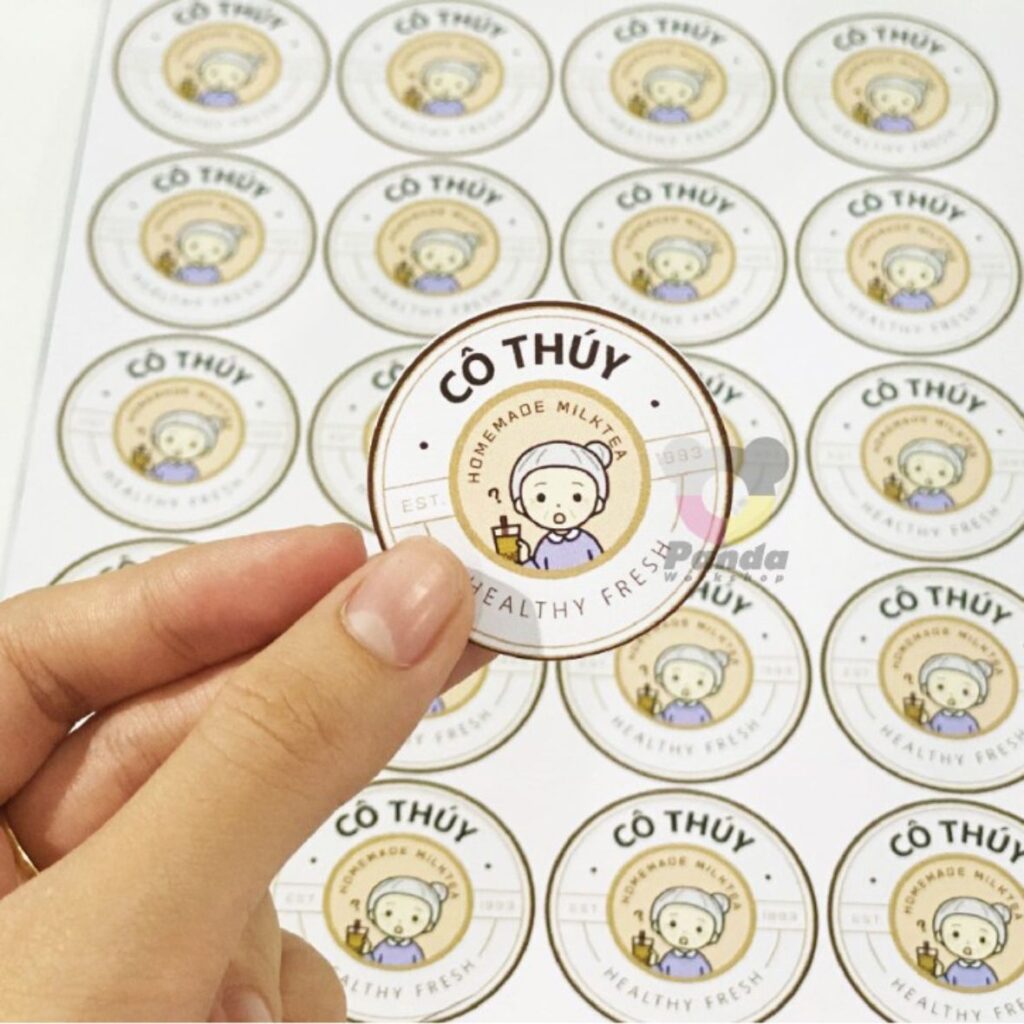 Ảnh tem dán thương hiệu