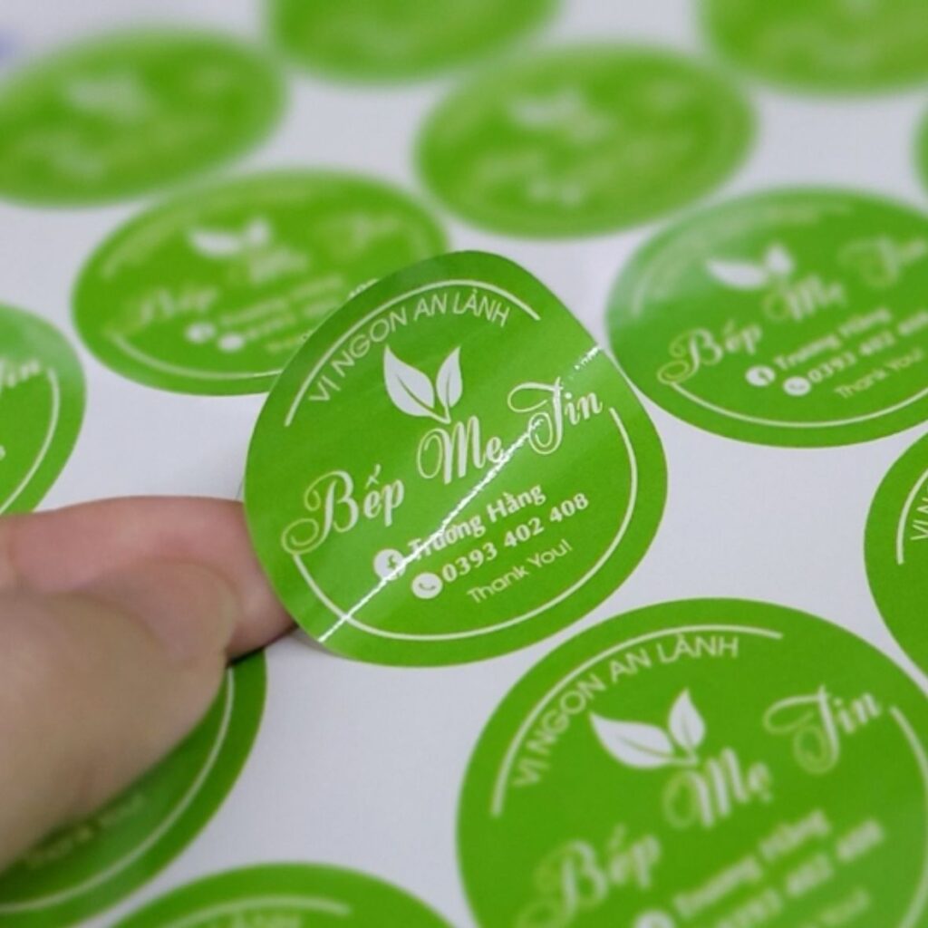 Ảnh tem dán thương hiệu