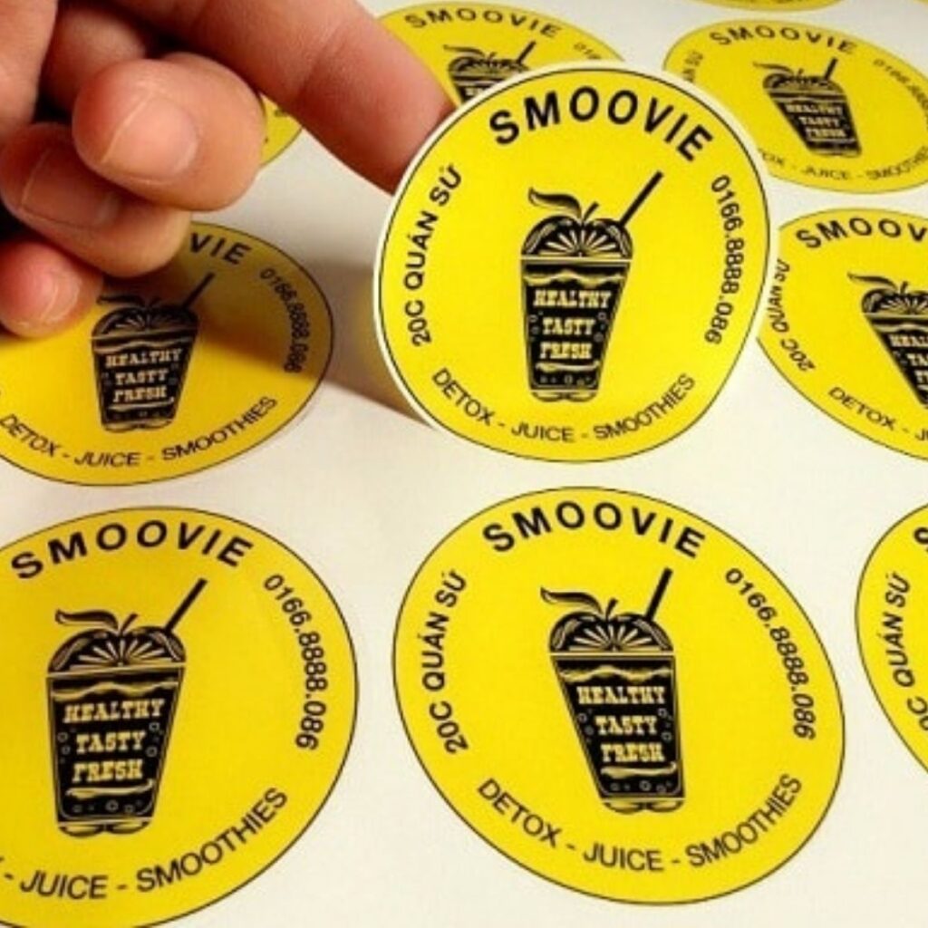 Ảnh tem dán thương hiệu