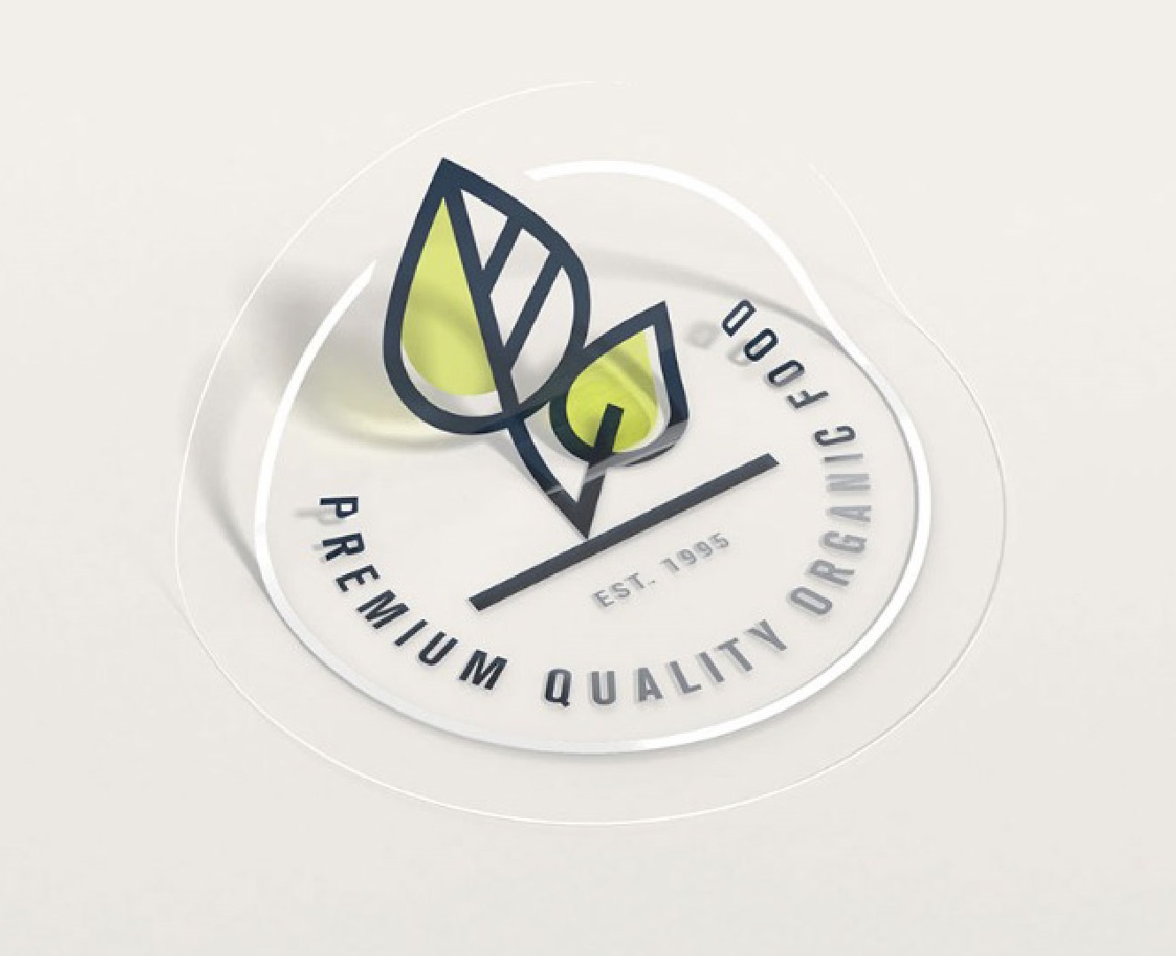 Tem decal nhựa trong suốt