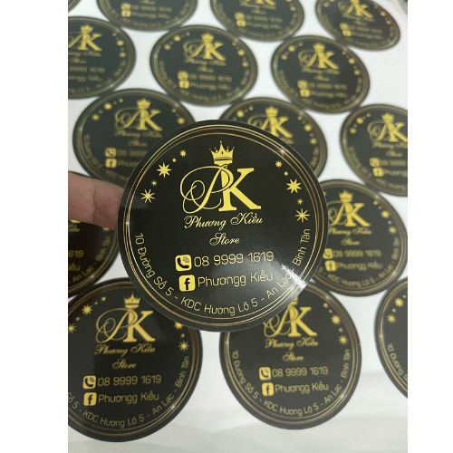 Tuyển tập mẫu tem dán body lotion