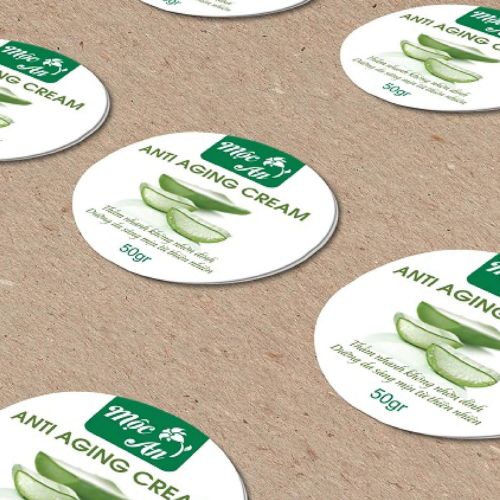 Xưởng chuyên in tem dán mỹ phẩm theo yêu cầu, giá tốt chỉ từ 250đ/tem tại HCM