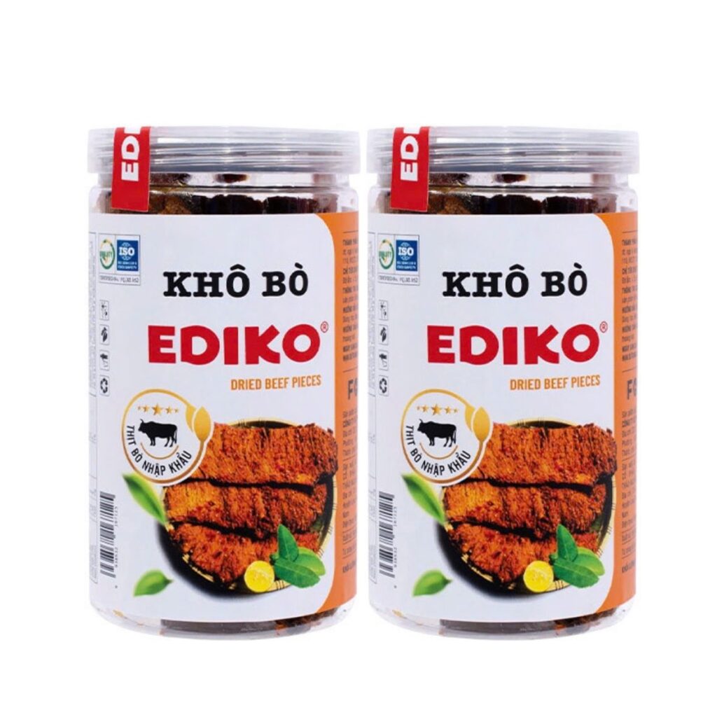 Hình ảnh tem nhãn bò khô