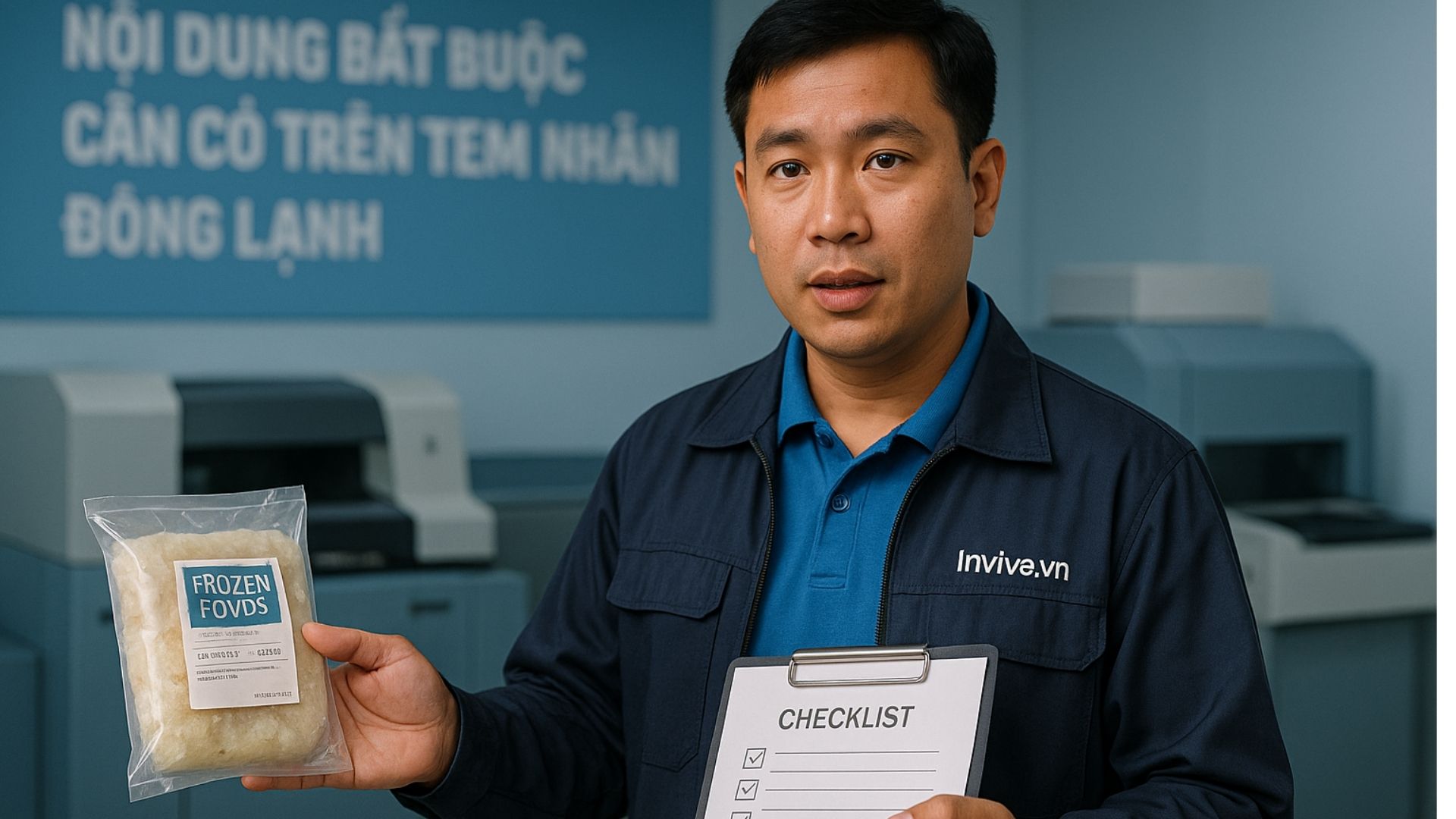 Tem nhãn phải thể hiện đầy đủ thông tin bắt buộc theo quy định