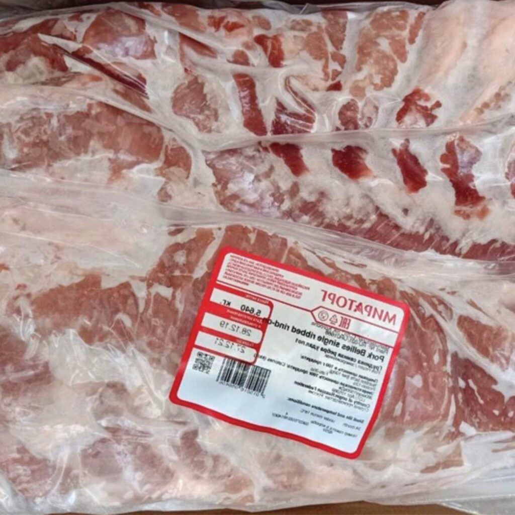 Hình ảnh tem nhãn đông lạnh