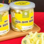 Hình ảnh tem nhãn mứt dừa